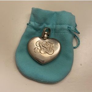 Tiffany silver perfume holder